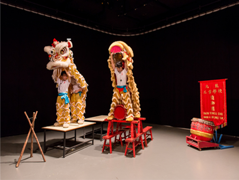 Samson Young, Muted Situation #2: Muted Lion Dance, 2014