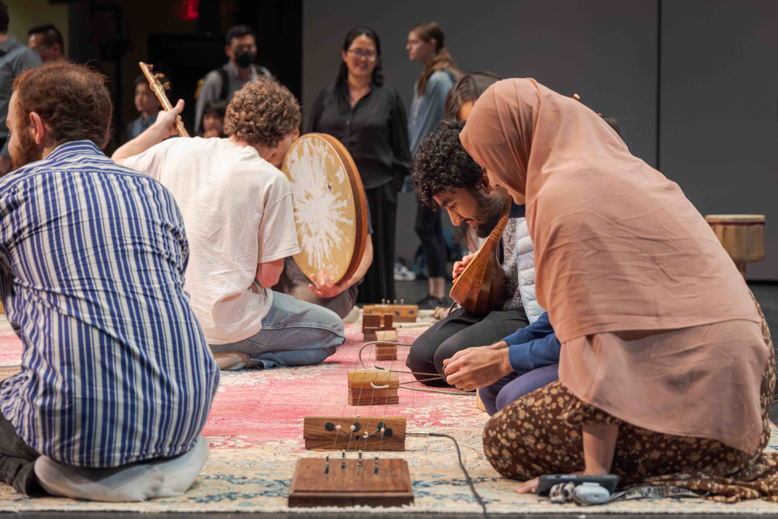 Resonance of the Lands and Listening: the fourth string (Community Performance)courtesy of the artist and Amir Aghareb
