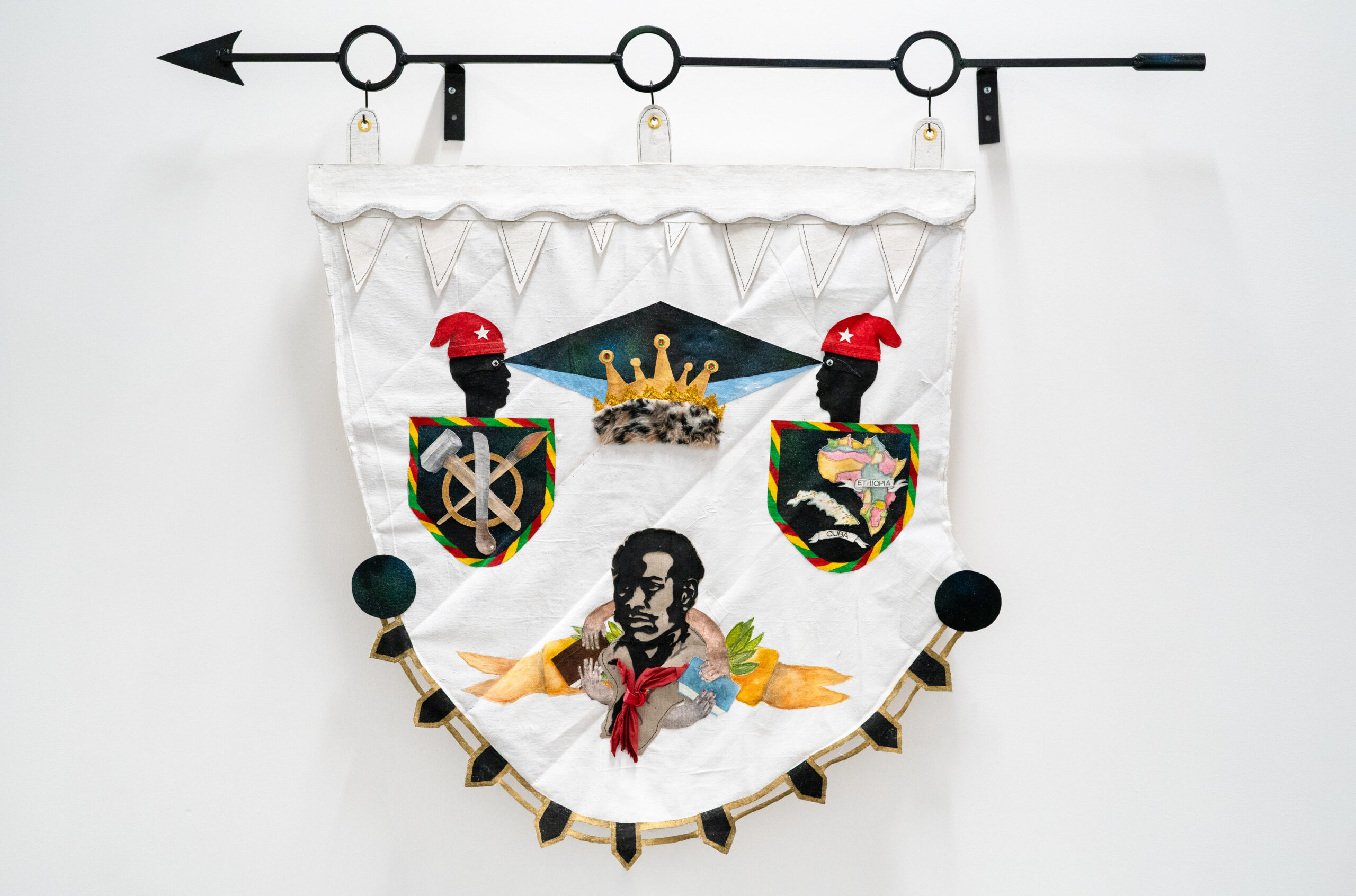 A Flag for the Aponte Rebellion (Cuba)Courtesy of the artist. Photo by Kevin David
